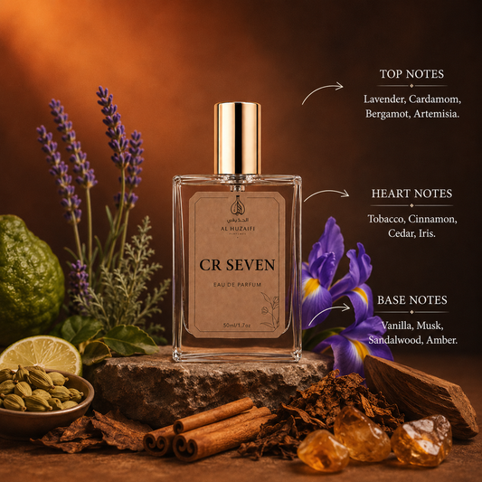 AL HUZAIFI CR SEVEN Perfume | Eau De Parfum | 50ml