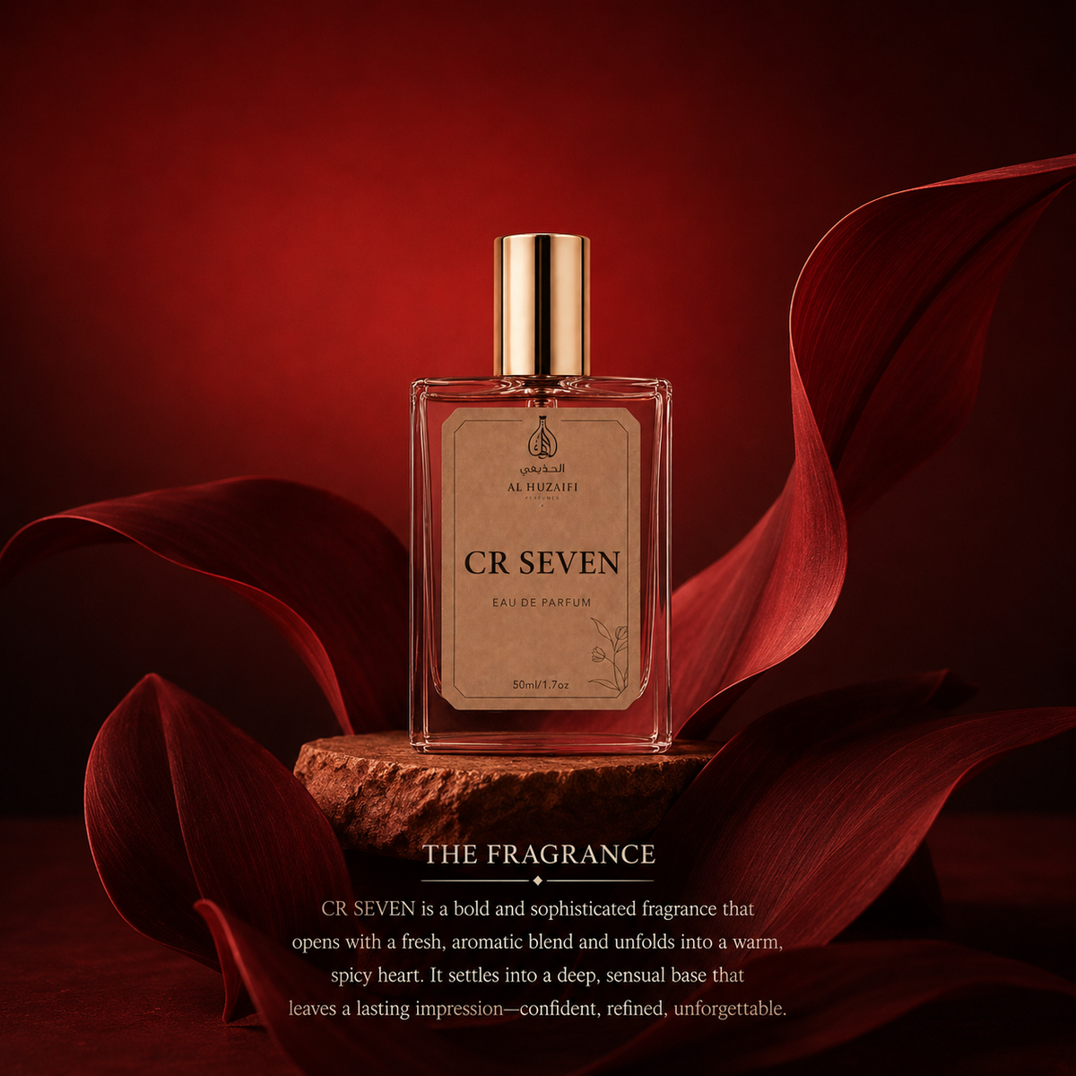 AL HUZAIFI CR SEVEN Perfume | Eau De Parfum | 50ml