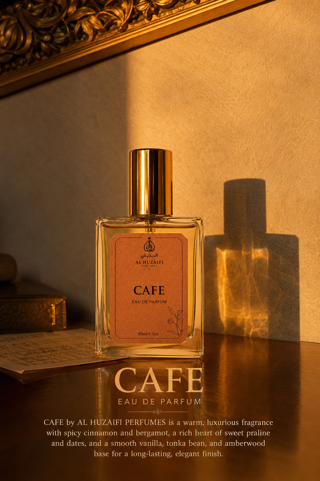AL HUZAIFI CAFE Perfume | Eau De Parfum | 50ml