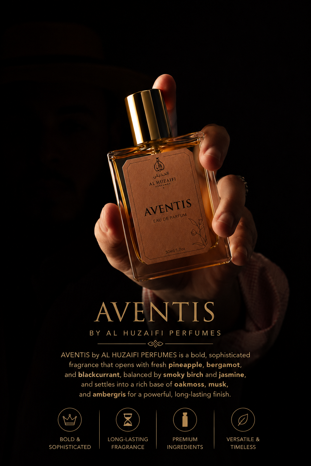 AL HUZAIFI AVENTIS Perfume | Eau De Parfum | 50ml