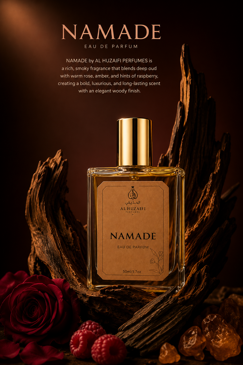 AL HUZAIFI NAMADE Perfume | Eau De Parfum | 50ml