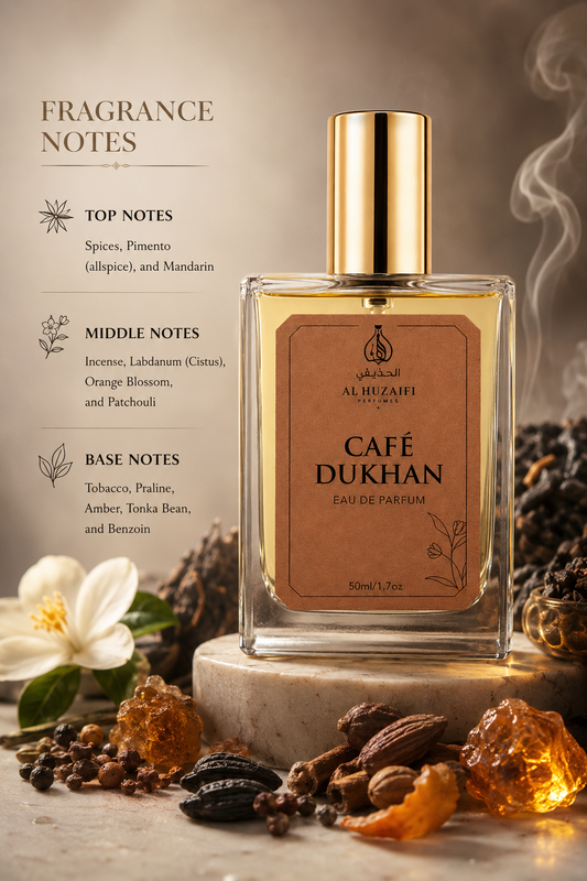 AL HUZAIFI CAFE DUKHAN Perfume | Eau De Parfum | 50ml