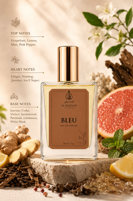 AL HUZAIFI BLEU Perfume | Eau De Parfum | 50ml