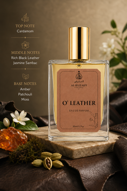 AL HUZAIFI O'LEATHER Perfume | Eau De Parfum | 50ml