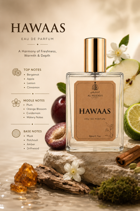 AL HUZAIFI HAWAAS Perfume | Eau De Parfum | 50ml