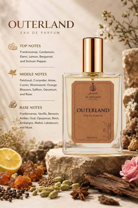 AL HUZAIFI OUTERLAND Perfume | Eau De Parfum | 50ml