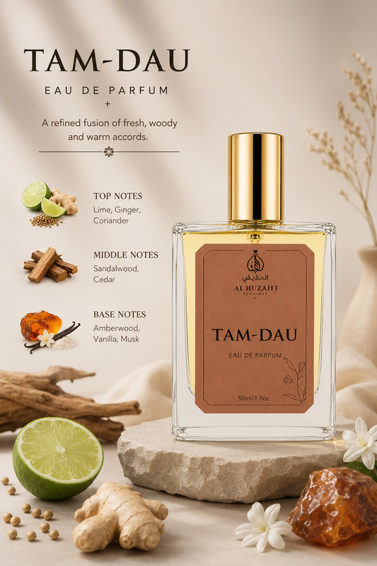 AL HUZAIFI TAM-DAU Perfume | Eau De Parfum | 50ml