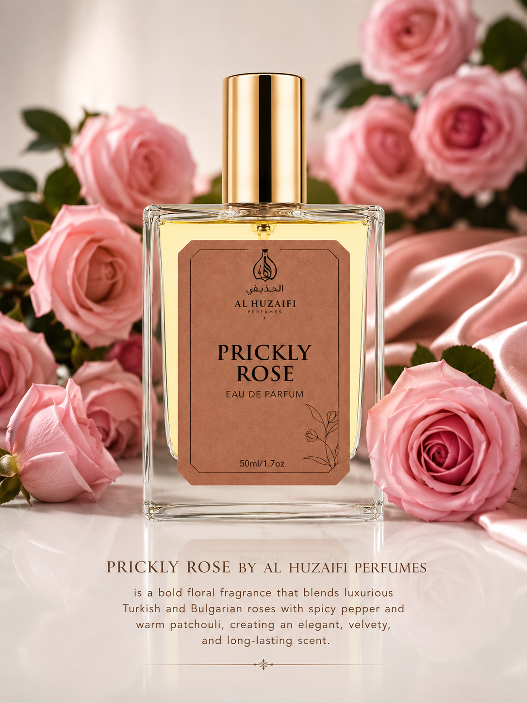 AL HUZAIFI PRICKLY ROSE Perfume | Eau De Parfum | 50ml