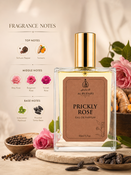 AL HUZAIFI PRICKLY ROSE Perfume | Eau De Parfum | 50ml